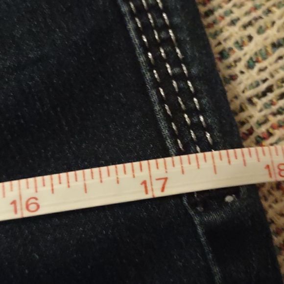 Seven7 Size 6 Skinny Ankle Jeans Metallic Thread - Picture 10 of 10